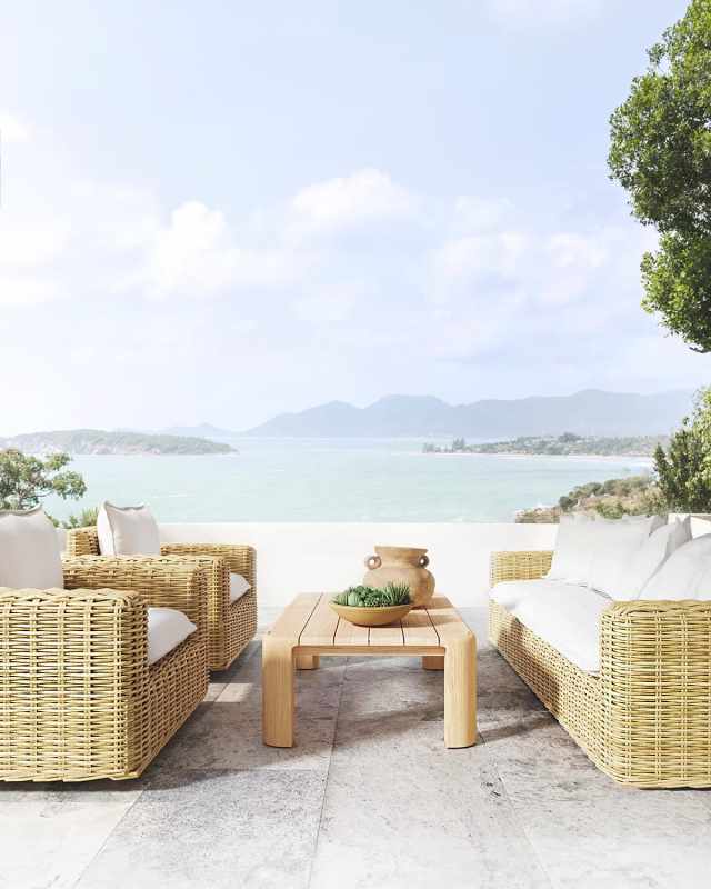 Playa Oversized Outdoor Club Chair